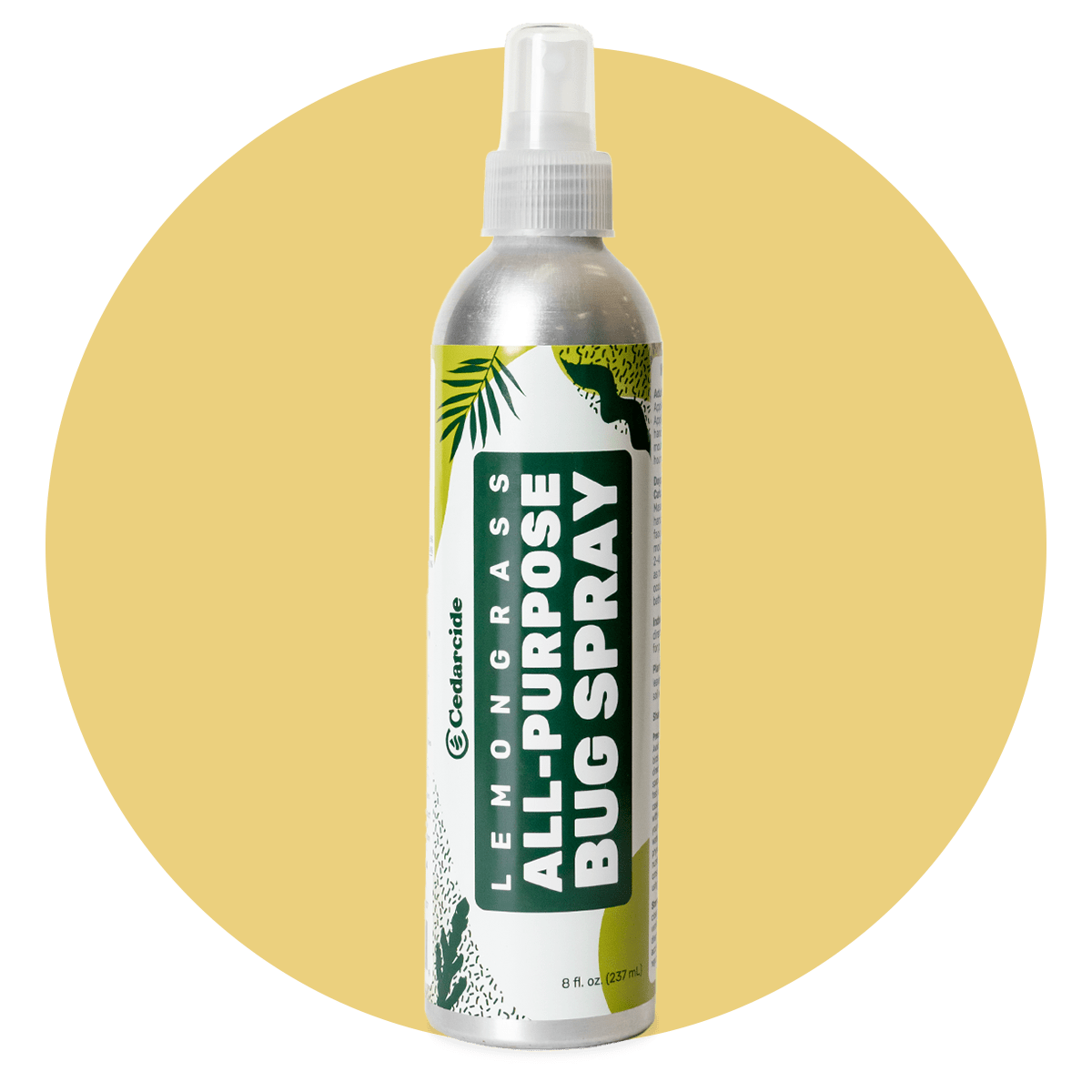 Travel Size of All-Purpose Bug Spray - Lemongrass