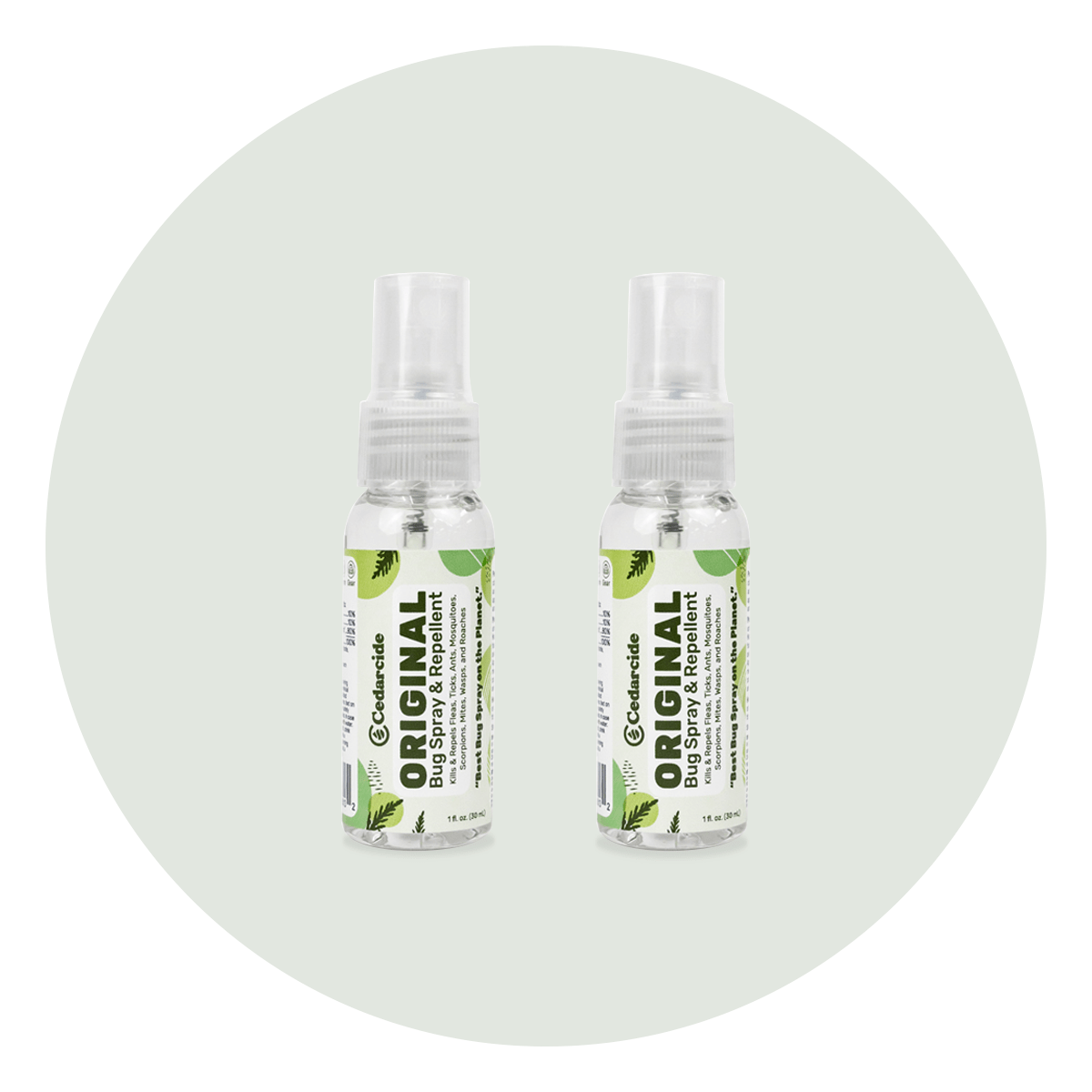 Cedarcide Original Bug Spray - Travel Size