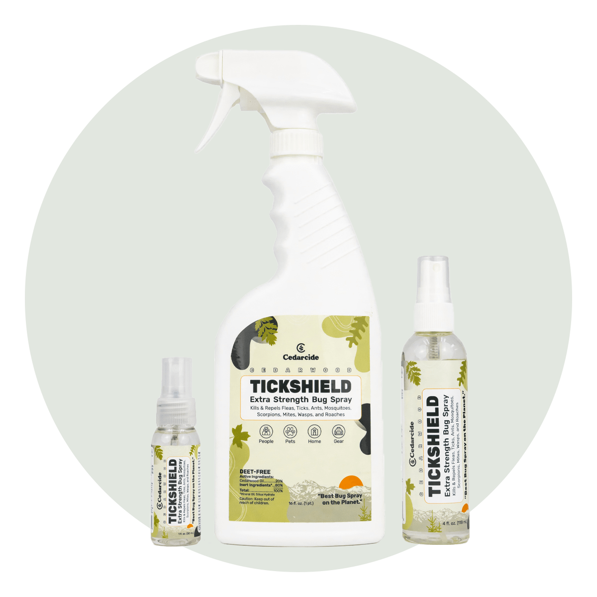 small bundle of the best tick repellent 