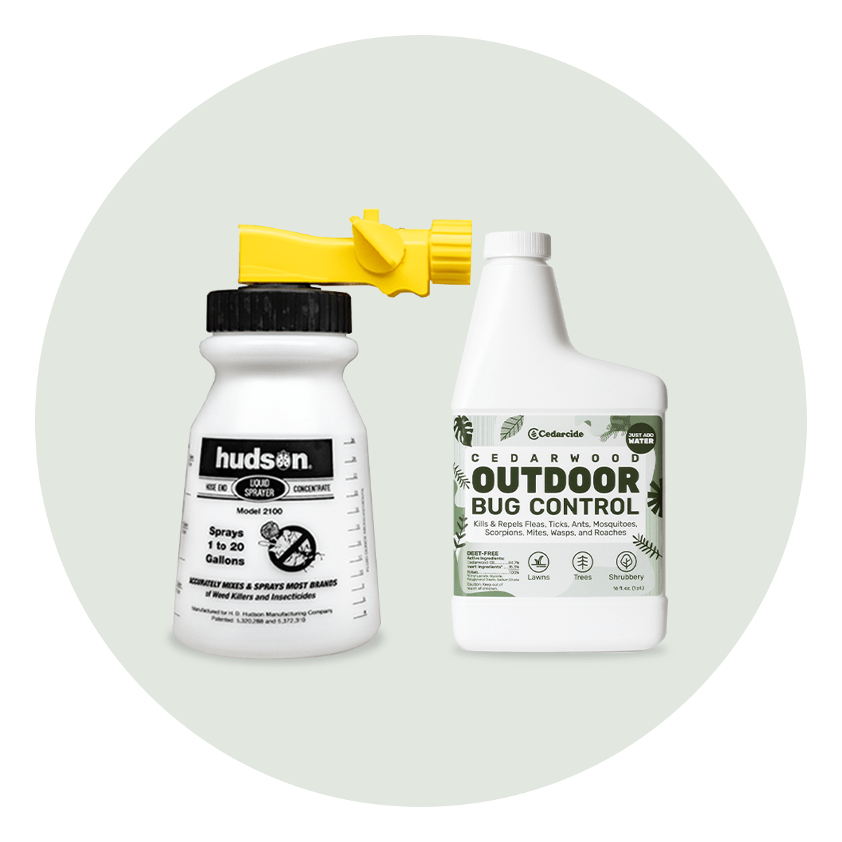 cedarwood outdoor bug control and hose sprayer
