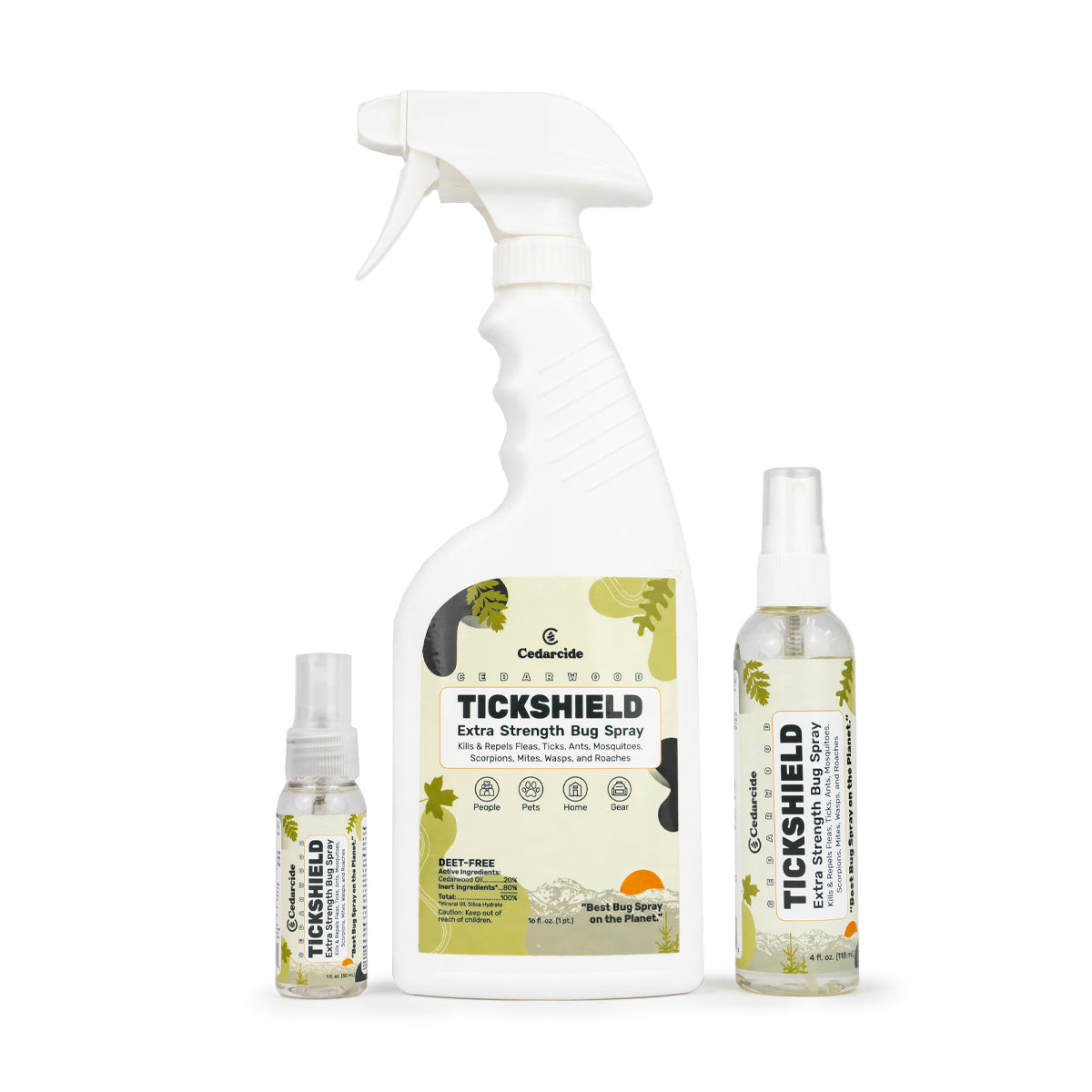 small bundle of the best tick repellent