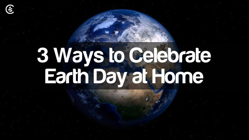 3 Ways to Celebrate Earth Day at Home