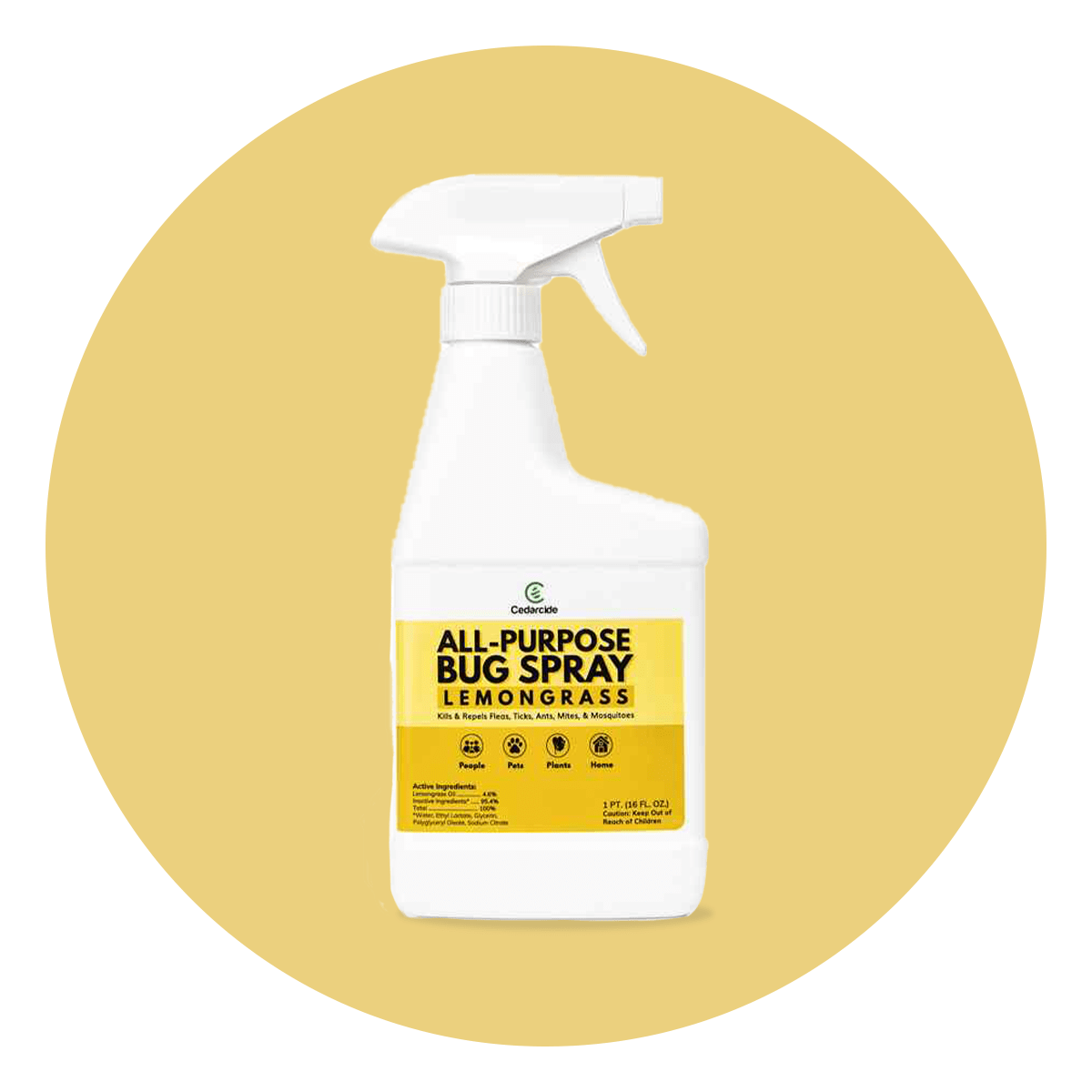 child safe lemongrass bug spray
