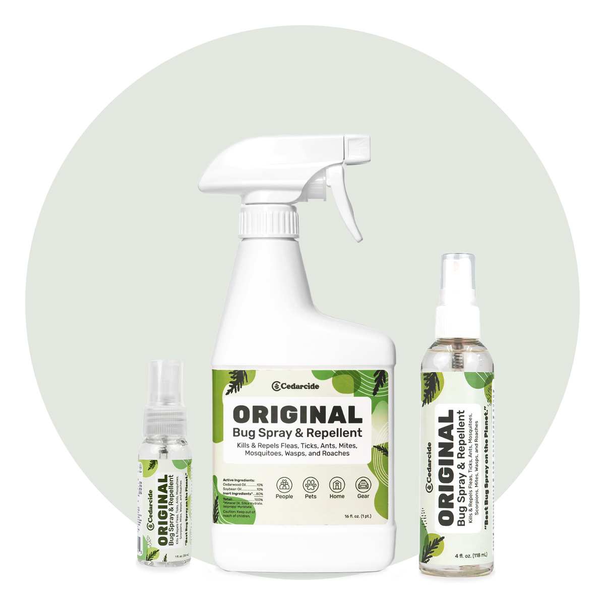 small bug repellent bundle for families