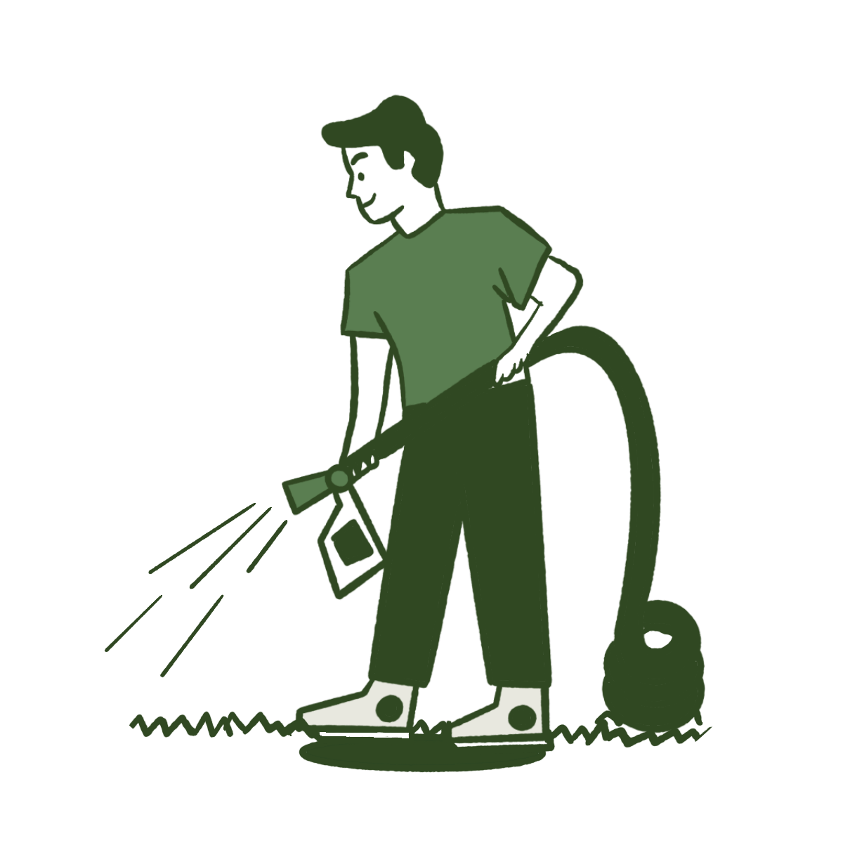 Icon for spraying insect repellent
