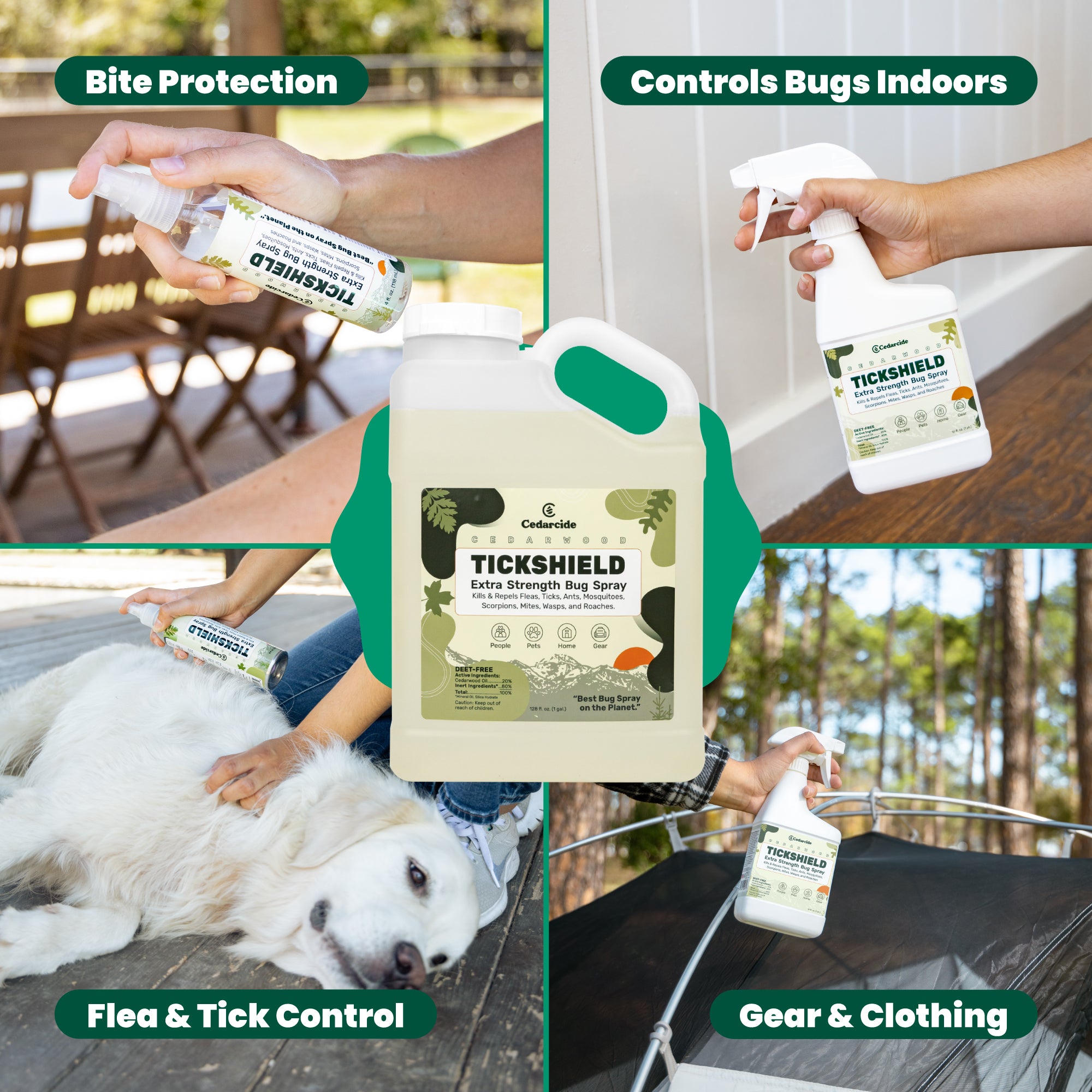 Cedarcide Tickshield Bug Spray
