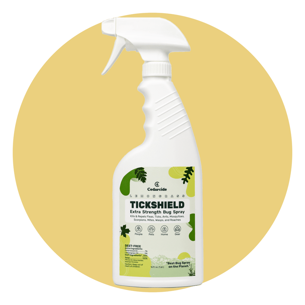 Repel Ticks with our Pet Safe Tickshield Bug Spray | Cedarcide