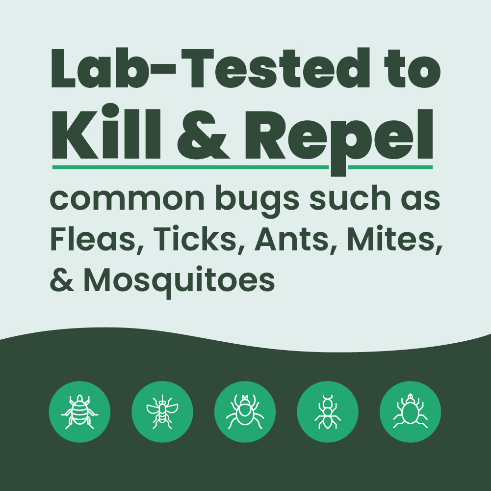 Cedarcide Original kills & repels fleas, ticks, ants, mites, & mosquitoes