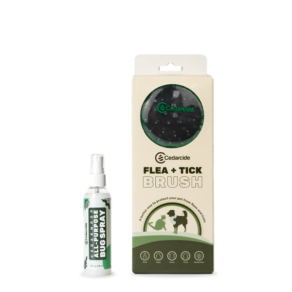 Flea and tick brush best sale